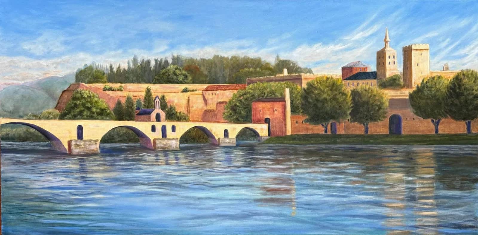 Le pont d'Avingon